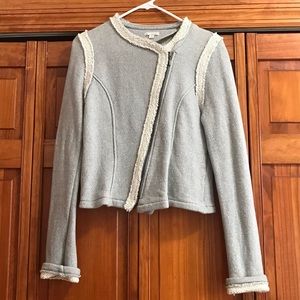 Grey cotton jacket